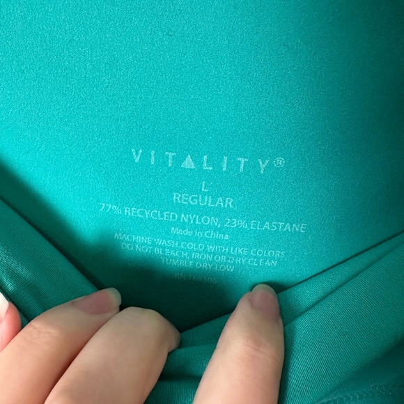 Vitality Cloud II Legging Pant Bright Green Large - Picture 6 of 7